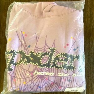 Purple Lavender Spider